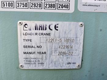 CF 440 6x2 / HIAB 42 tm CRANE / KRAN
